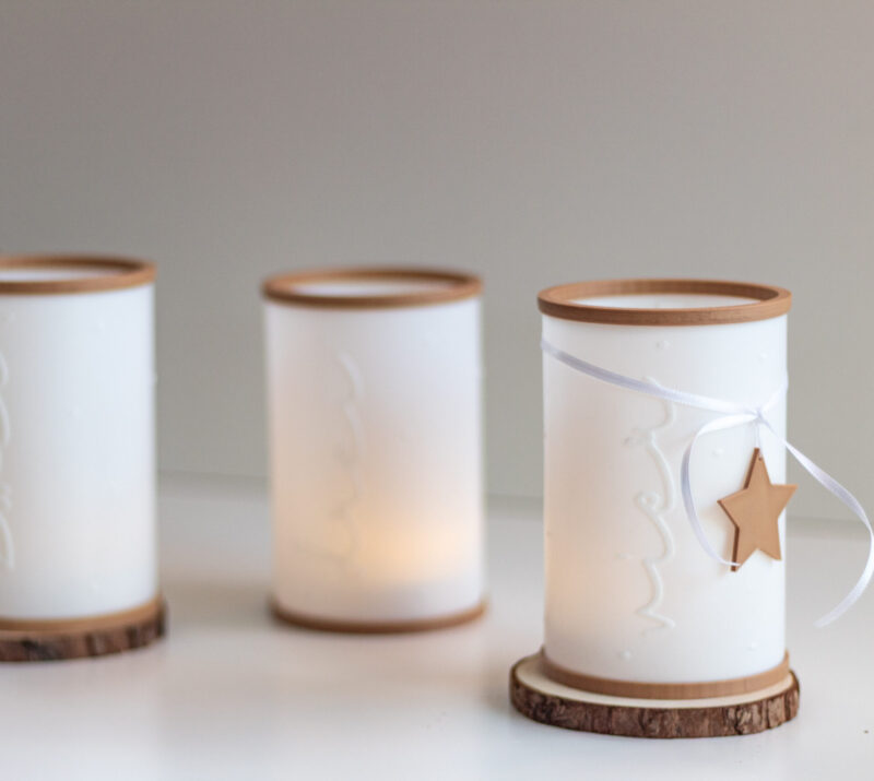 ADVENTSKRANZ LAMPIONS