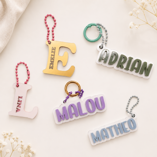 Alternative view of Personalisierter Acryl Anhänger mit Name